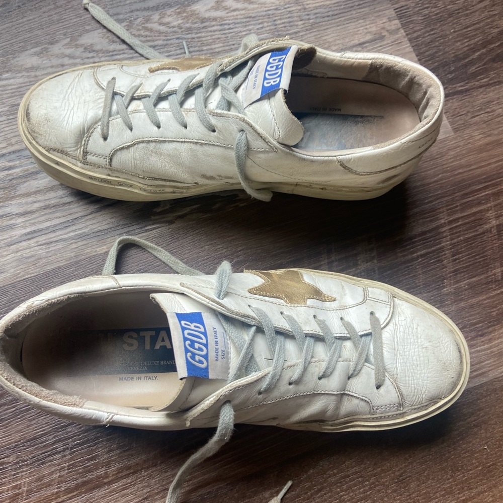 Golden Goose Hi-Star Sneakers *AUTHENTIC* - Picture 5 of 7